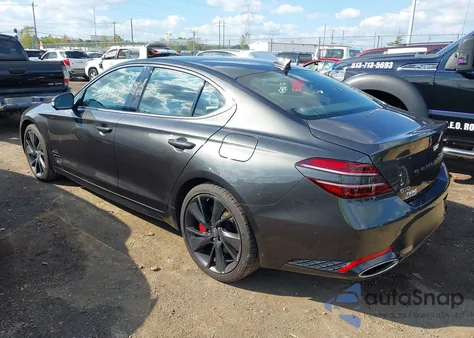 2022 Genesis G70 3.3T Awd из США, поврежденный, VIN KMTG54TE4NU099373